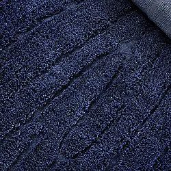 Tappeto A Pelo Lungo - Farley Natural Cotton Shaggy (blu)