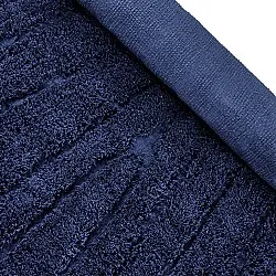 Tappeto A Pelo Lungo - Farley Natural Cotton Shaggy (blu)