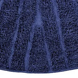 Tappeti rotondi - Farley Natural Cotton Shaggy (blu)