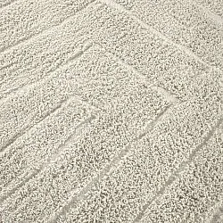 Tappeto A Pelo Lungo - Farley Natural Cotton Shaggy (bianco)