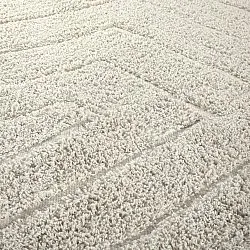 Tappeto A Pelo Lungo - Farley Natural Cotton Shaggy (bianco)