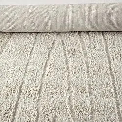 Tappeto A Pelo Lungo - Farley Natural Cotton Shaggy (bianco)