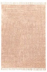 Tappeto A Pelo Lungo - Farley Natural Cotton Shaggy (rosa)