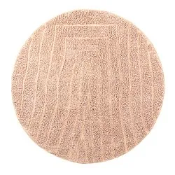 Tappeti rotondi - Farley Natural Cotton Shaggy (rosa)