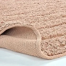 Tappeti rotondi - Farley Natural Cotton Shaggy (rosa)