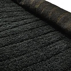 Tappeto A Pelo Lungo - Farley Natural Cotton Shaggy (nero)