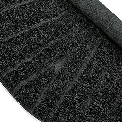 Tappeti rotondi - Farley Natural Cotton Shaggy (nero)