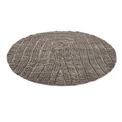 Tappeti rotondi - Farley Natural Cotton Shaggy (tortora)