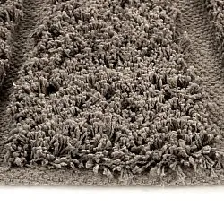 Tappeti rotondi - Farley Natural Cotton Shaggy (tortora)