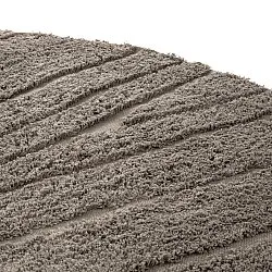 Tappeti rotondi - Farley Natural Cotton Shaggy (tortora)