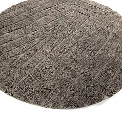 Tappeti rotondi - Farley Natural Cotton Shaggy (tortora)