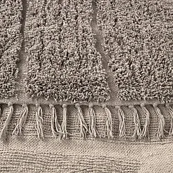 Tappeto A Pelo Lungo - Farley Natural Cotton Shaggy (tortora)