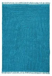 Tappeto A Pelo Lungo - Farley Natural Cotton Shaggy (turchese)