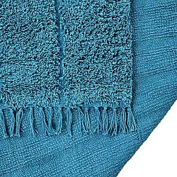 Tappeto A Pelo Lungo - Farley Natural Cotton Shaggy (turchese)