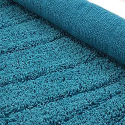 Tappeti rotondi - Farley Natural Cotton Shaggy (turchese)