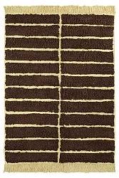 Tappeto A Pelo Lungo - Ikara Natural Cotton Shaggy (marrone)