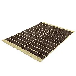 Tappeto A Pelo Lungo - Ikara Natural Cotton Shaggy (marrone)