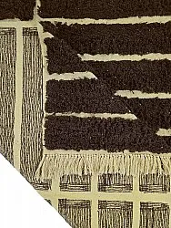 Tappeto A Pelo Lungo - Ikara Natural Cotton Shaggy (marrone)