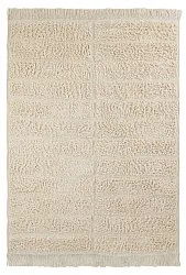 Tappeto A Pelo Lungo - Ikara Natural Cotton Shaggy (crema)