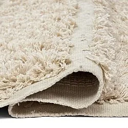 Tappeto A Pelo Lungo - Ikara Natural Cotton Shaggy (crema)