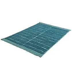 Tappeto A Pelo Lungo - Ikara Natural Cotton Shaggy (turchese)