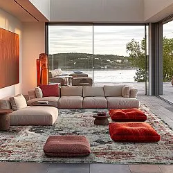 Tappeto Wilton - Javis (rosso/multi)