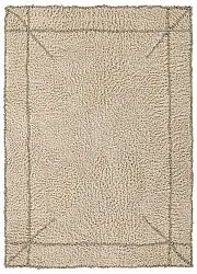 Tappeto A Pelo Lungo - Kairi Natural Cotton Shaggy (beige/tortora)