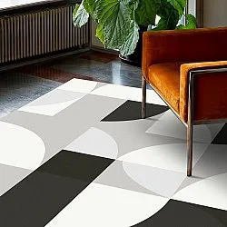 Tappeto Wilton - Kalami (bianco/grigio/nero)