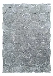 Tappeto A Pelo Lungo - Kavala (grigio chiaro)