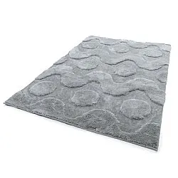 Tappeto A Pelo Lungo - Kavala (grigio chiaro)