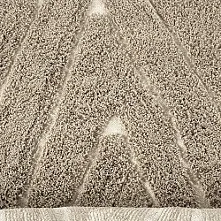 Tappeto A Pelo Lungo - Kindon Natural Cotton Shaggy (beige/bianco)