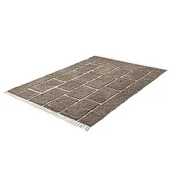 Tappeto A Pelo Lungo - Lindley Natural Cotton Shaggy (tortora/grigio)