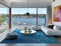 Tappeto Wilton - Lynton (blu scuro)