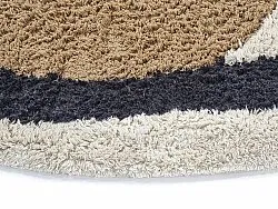 Tappeti rotondi - Mantona Natural Cotton Shaggy (multi)
