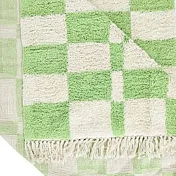 Tappeto A Pelo Lungo - Maranello Natural Cotton Shaggy (verde)