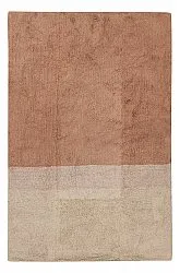 Tappeto A Pelo Lungo - Mareto Natural Cotton Shaggy (marrone)