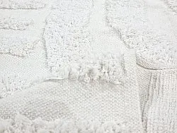 Tappeti rotondi - Mavis Natural Cotton Shaggy (offwhite)