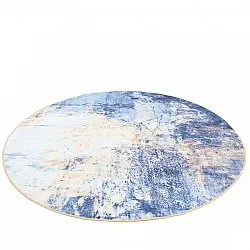 Tappeto rotondo - Melazzo (blu)