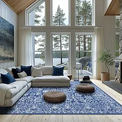 Tappeto Wilton - Menfi (blu)