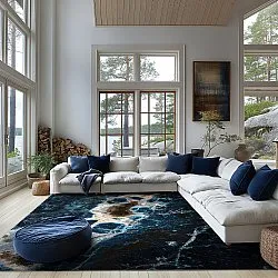 Tappeto Wilton - Narbolia (blu/multi)