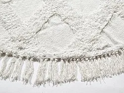 Tappeti rotondi - Pamplona Natural Cotton Shaggy (offwhite)