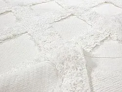 Tappeti rotondi - Pamplona Natural Cotton Shaggy (offwhite)