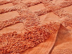 Tappeto A Pelo Lungo - Pamplona Natural Cotton Shaggy (terracotta)