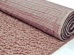 Tappeto A Pelo Lungo - Pione Natural Cotton Shaggy (rosa)
