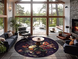 Tappeto rotondo - Rich Flowers (multi)