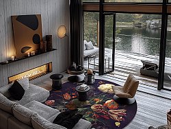 Tappeto rotondo - Rich Flowers (multi)