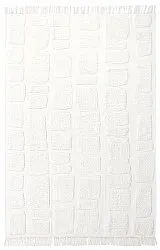 Tappeto A Pelo Lungo - Salem Natural Cotton Shaggy (offwhite)