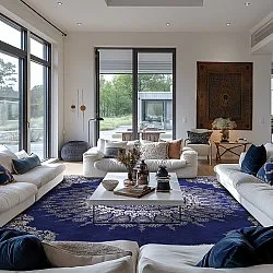 Tappeto Wilton - Sandrigo (blu/beige)