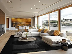 Tappeto Wilton - Serifos (grigio scuro)