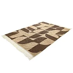 Tappeto A Pelo Lungo - Siberia Natural Cotton Shaggy (beige/marrone)